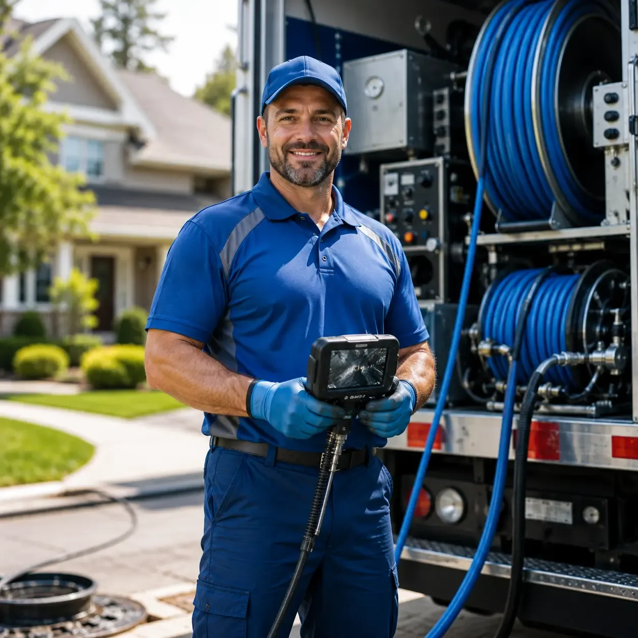 Local outdoor drain cleaning specialists in Auburn, WV